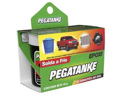 Imagem de Super Cola Epoxi Alta Temperatura Pegatanke Preta