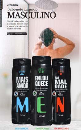 Imagem de Super Combo Cuidados íntimos Masculino Sabonete Liquidio