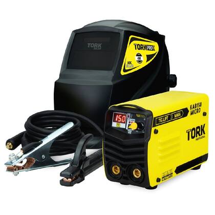 Imagem de Super Combo Solda Inversora 150A MMA TIG + Kit completo Tork