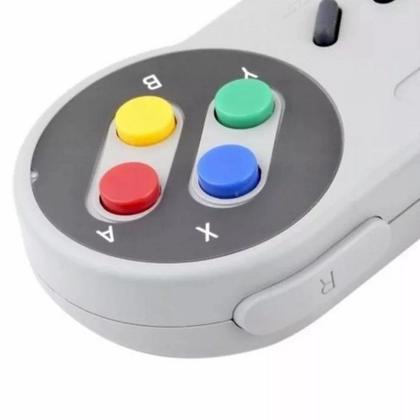 Imagem de Super Controle USB Joystick Games Retro Computador Raspberry Manete Pc Modelo Snes pc