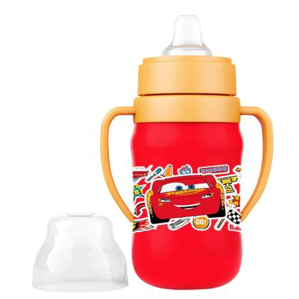 Imagem de Super Copo Treinamento 300ml C/ Alça e Bico Flexível Carros Disney BabyGo