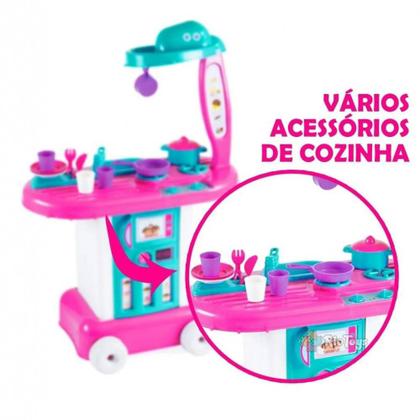 Imagem de Super Cozinha Maluquinha Com Acessorios 25 Pecas Bell Toy