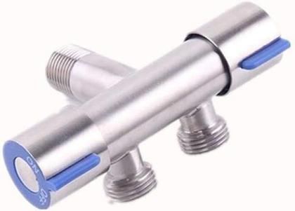 Imagem de Super Ducha Higiênica Com Duas Saídas De 1/2 Mm Super Prática aço inox 304