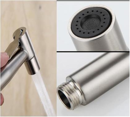 Imagem de Super Ducha Higiênica Com Duas Saídas De 1/2 Mm Super Prática aço inox 304