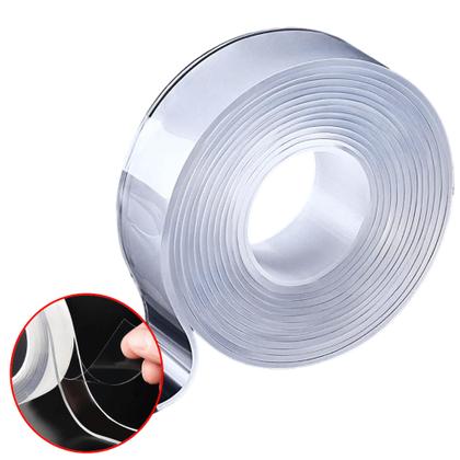 Imagem de Super Fita Mágica Adesiva Dupla Face Forte E Lavável 2mts BOM1301