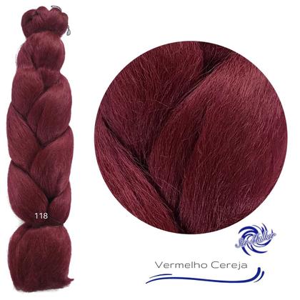 Imagem de Super Jumbão Ser Mulher Cores Diversas 399 Gramas Para Tranças Box Braids Nagô Twist 65 cm