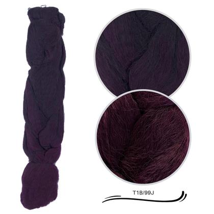 Imagem de Super Jumbão Ser Mulher Cores Diversas 399 Gramas Para Tranças Box Braids Nagô Twist 65 cm