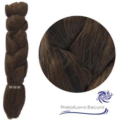 Imagem de Super Jumbão Ser Mulher Cores Diversas 399 Gramas Para Tranças Box Braids Nagô Twist 65 cm