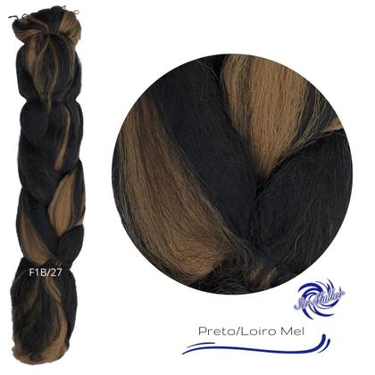 Imagem de Super Jumbão Ser Mulher Cores Diversas 399 Gramas Para Tranças Box Braids Nagô Twist 65 cm