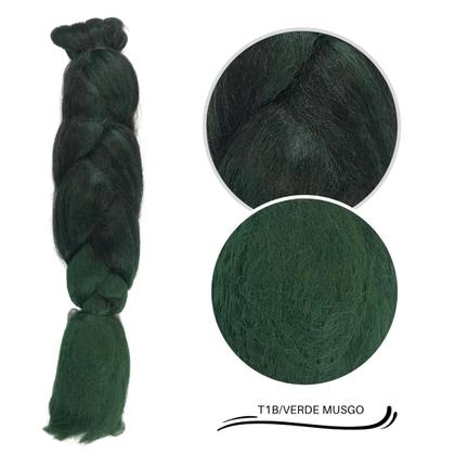 Imagem de Super Jumbão Ser Mulher Cores Diversas 399 Gramas Para Tranças Box Braids Nagô Twist 65 cm