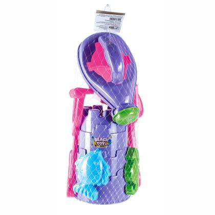 Imagem de Super Kit Beach Toys 8 Peças Na Rede Lummar Cores Sortidas