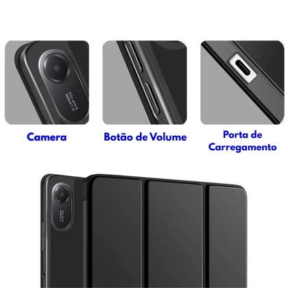 Imagem de Super kit de Capa Smart, Caneta Pencil, Teclado e Mouse Bluethooth Compatível com iPad 10 Geração