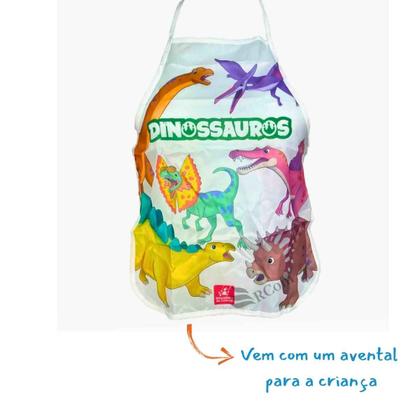 Imagem de Super Kit De Pintura Brincadeira De Criança - Vários Modelos - Com Cavalete + Avental + 4 Telas + 6 Tintas