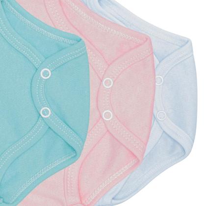 Imagem de Super Kit Enxoval 50 Peças Roupas de Bebê Body Macacão Mijão Luvas Toucas e Meias Maternidade