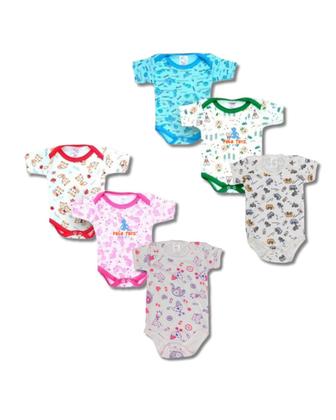 Imagem de Super Kit Enxoval 50 Peças Roupas de Bebê Body Macacão Mijão Luvas Toucas e Meias Maternidade