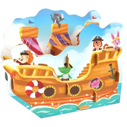 Imagem de Super Kit Navio Pirata Montessori