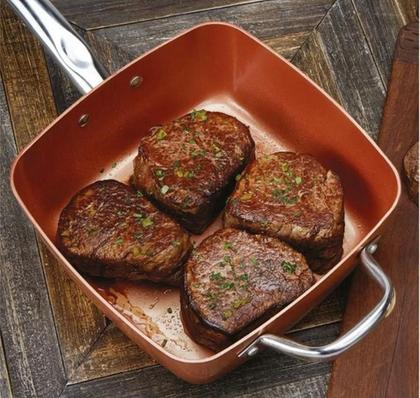 Imagem de Super Kit Panela Caçarola Fritadeira Titânio/Antiaderente