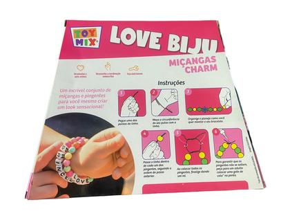 Imagem de Super Kit Pulseira Infantil Miçangas coloridas Brinquedo