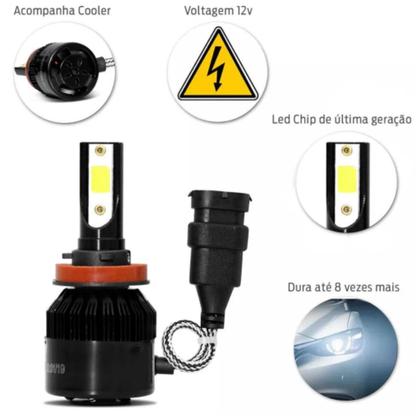 Imagem de Super Led Code 6000K H1,H3,H4,H7,H8,H11,H16,H27