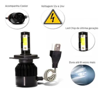 Imagem de Super Led Code 6000K H1,H3,H4,H7,H8,H11,H16,H27