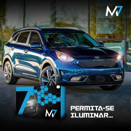Imagem de Super LED M7 6000K Com Cooler H3 H7 H9012 HB3 HB4