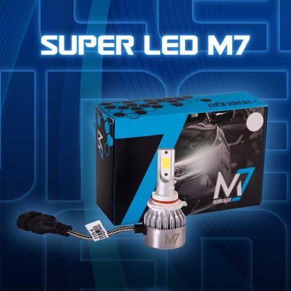 Imagem de Super LED M7 6000K Com Cooler H3 H7 H9012 HB3 HB4