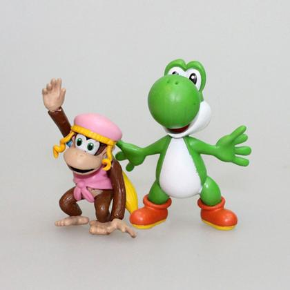 Imagem de Super Mario Bros Coleção 6 Bonecos Action Figure Na Caixa