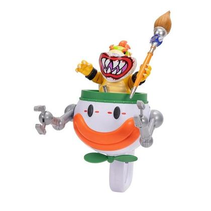 Imagem de Super Mario Galaxy Filme  Carro Deluxe Cara de Palhaço Com Boneco Bowser Jr. 12 Cm - Sunny
