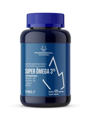 Imagem de Super Ômega 3 EPA/DHA 120 cápsulas - Funcional Nutrition