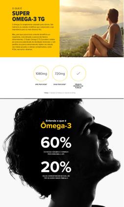 Imagem de Super ÔMEGA 3 Tg 500mg 240 Cápsulas Nova Embalagem
