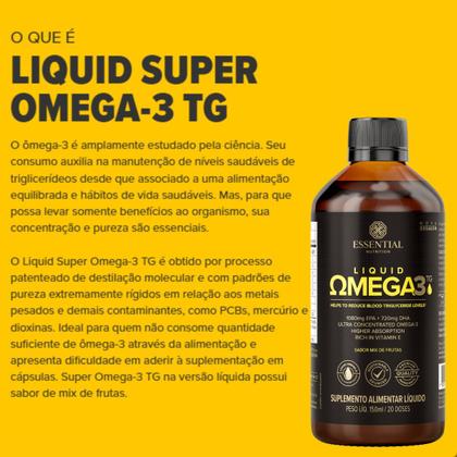 Imagem de Super Ômega3 Tg Liquid 150 Ml (30 Doses) Essential