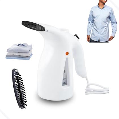 Imagem de Super Passadeira A Vapor 4 em 1 passa Roupa No Cabide em 4 minutos Portátil 110v 800w