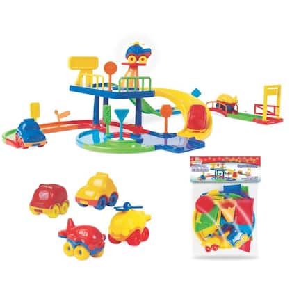 Imagem de SUPER PISTA BABY  para bebês  colorido  brinquedo  carrinhos  divplast