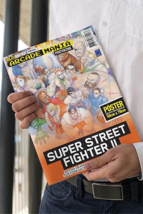 Imagem de Super street fighter 2 - superpôster arcade mania