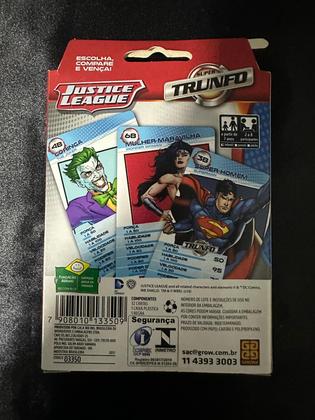 Imagem de Super Trunfo Liga da Justiça Grow