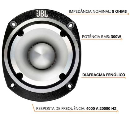 Imagem de Super Tweeter St450 Trio 300w Rms 8 Ohms Jbl Selenium