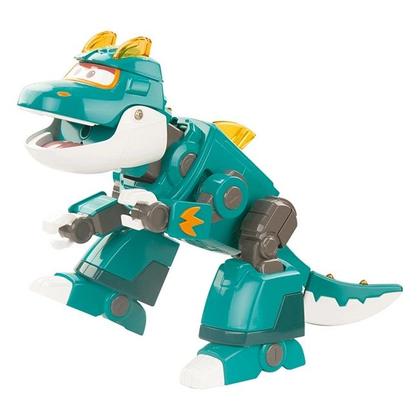 Imagem de Super Wings Lendário Dinossauro Tino 35 Cm Articulado Com Luzes, Sons e Vapor Sai Da Boca - Sunny