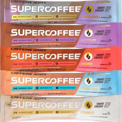 Imagem de SUPERCOFFEE 3.0 (sachê 10g) KIT COM 5 UN CAFFEINE ARMY