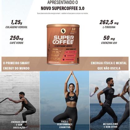 Imagem de Supercoffee Café Arábica Sabor Original 220g Caffeine Army