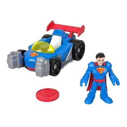 Imagem de Superman Com Supermóvel Imaginext - Mattel JFJ67-JFJ69-944A