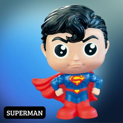 Imagem de Superman Liga Da Justiça Boneco Vinil Expositor Fandom Box