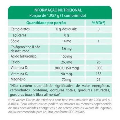 Imagem de Suplemento alimentar calde max 2000ui com 30 comprimidos