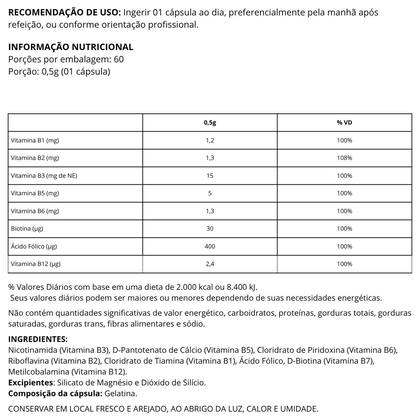 Imagem de Suplemento Alimentar Complexo B  Flora Nativa do Brasil
