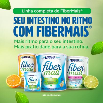 Imagem de Suplemento Alimentar de fibras FiberMais Colágeno Mix de Fibras Sabor Limão 300g