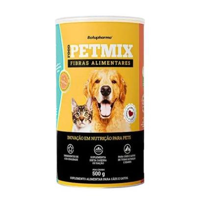 Imagem de Suplemento Alimentar Food Pet Mix Fibras Alimentares Botupharma 100G 500G Para Cães E Gatos