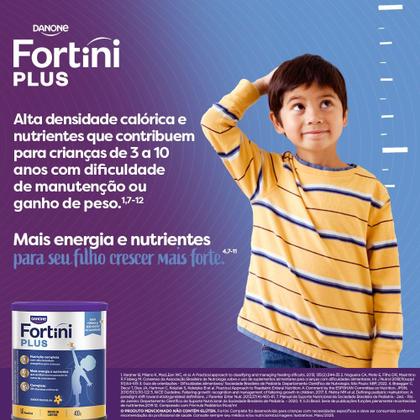 Imagem de Suplemento Alimentar Infantil Fortini Plus Danone Baunilha 400g