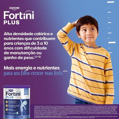 Imagem de Suplemento Alimentar Infantil Fortini Plus Danone Sem Sabor 400g