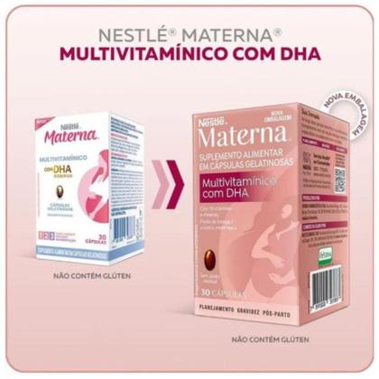 Imagem de Suplemento Alimentar Materna Multivitamínico com DHA 30cps
