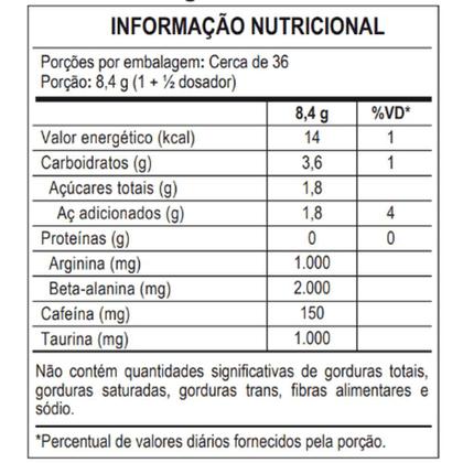 Imagem de Suplemento Alimentar Max Titanium Pré Workout Hórus Sabor Frutas Vermelhas 300g
