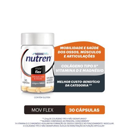 Imagem de Suplemento Alimentar Nutren Mov Flex 30 Cápsulas